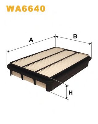 WIX FILTERS wa6640 -  Воздушный фильтр
